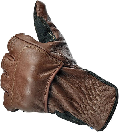 BILTWELL Belden Handskar Choklad XS bild 5 PMMEDIA:f86e08db97693490