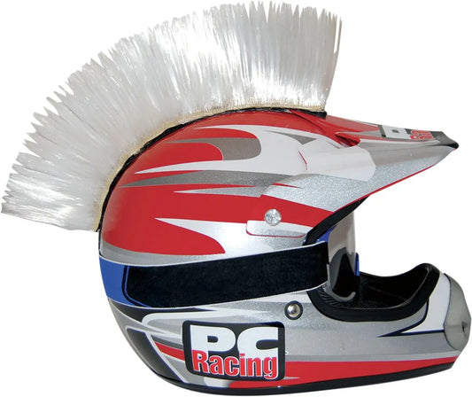 PC RACING Helmet Mohawk vit bild 1 PMMEDIA:ed9032b7ac06145b