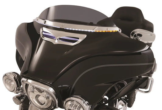 CIRO Windshield Trim i stål med LED-ljus bild 2 PMMEDIA:7daf45ae85c45990