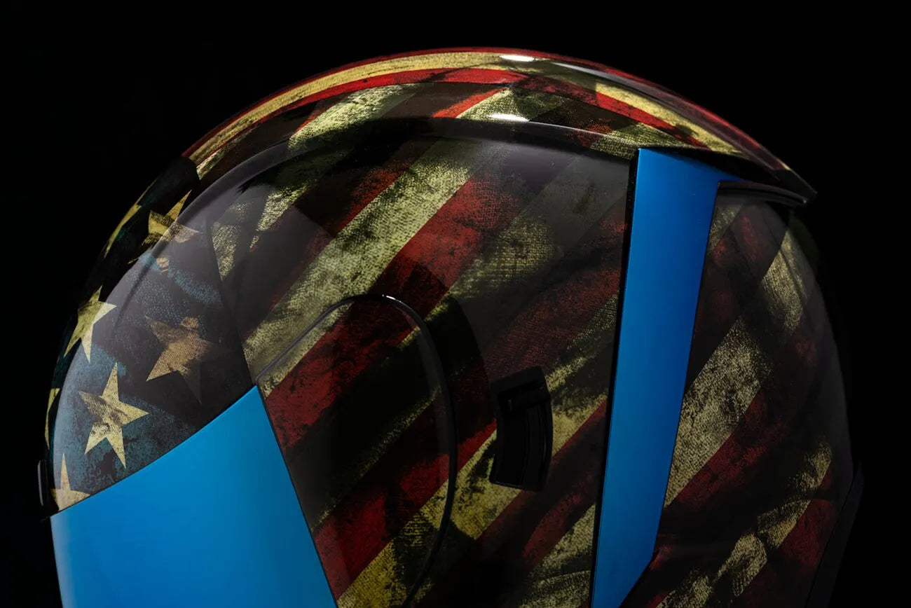 Icon Airform™ Old Glory Integralhjälm vuxen bild 12 PMMEDIA:f8fce534b22a7b65