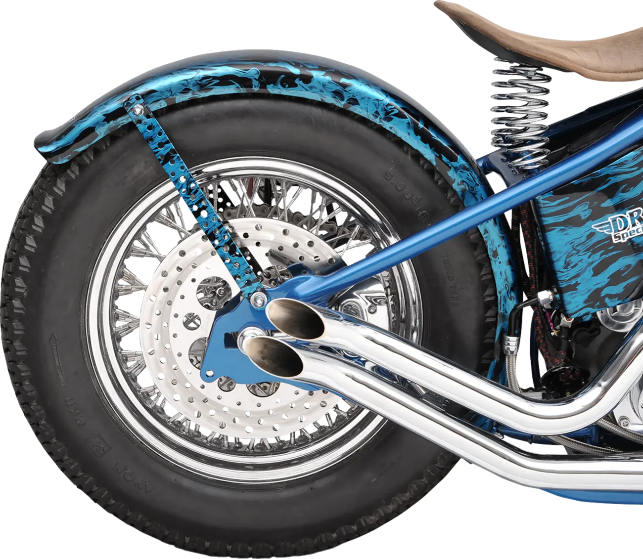 Drag Specialties Polished Stainless Steel Drilled Brake Rotor Bromsskivor street bild 10 PMMEDIA:0c8d1c6b29143cf1