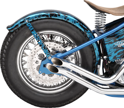 Drag Specialties Polished Stainless Steel Drilled Brake Rotor Bromsskivor street bild 10 PMMEDIA:0c8d1c6b29143cf1