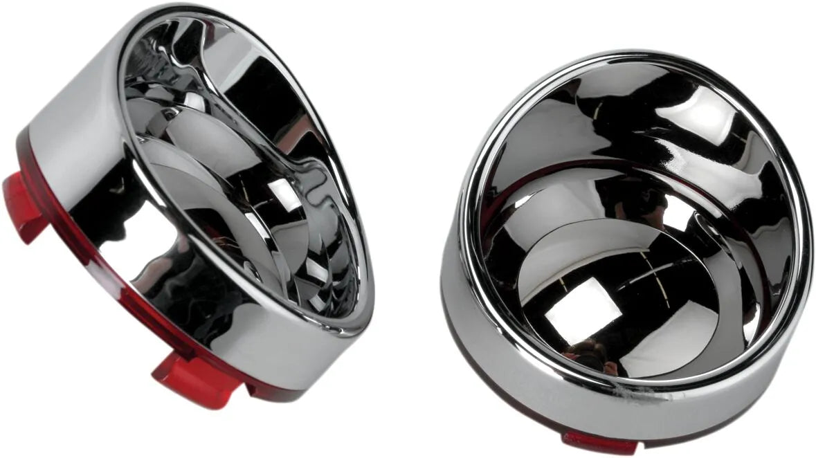 Drag Specialties Visor-Style Bezel and Lens for Deuce-Style Turn Signals Blinkers bild 4 PMMEDIA:71f640c69c90f3d2
