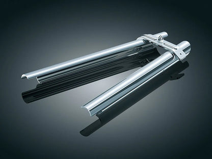 KURYAKYN Chrome Down Tube Covers för Softail 2000-2006 bild 3 PMMEDIA:33f9da988f1ef402