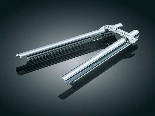 KURYAKYN Chrome Down Tube Covers för Softail 2000-2006 bild 3 PMMEDIA:33f9da988f1ef402