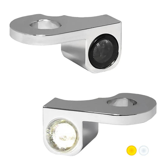 HEINZ BIKES NANO Series Blinkers för Styre FLH Chrome bild 1 PMMEDIA:7de4a4c410468288