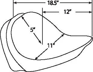 DRAG SPECIALTIES SEATS Backrest Compatible Solo Seat bild 8 PMMEDIA:7839fbf5971c9252