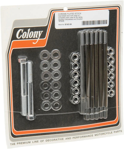 COLONY Motor Case Studs 79-95 BT Krom bild 2 PMMEDIA:f105644d7d63898a
