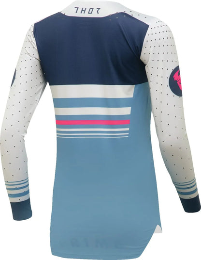 THOR Women's Prime Blaze Tröja Blå/Vit Medium bild 4 PMMEDIA:5bf3da6a0a1f0be6