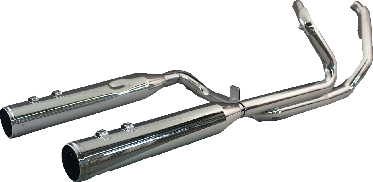 Khrome Werks 2-into-1-into-2 Dominator-SR Exhaust System Kompletta avgassystem Harley bild 13 PMMEDIA:943ae04e8f3c3925