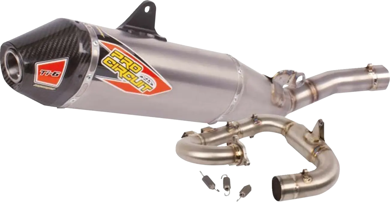 PRO CIRCUIT Ti-6 Avgasystem med Kolfiberändrör för YZ450F '26 bild 1 PMMEDIA:0ee2add0becef8c0