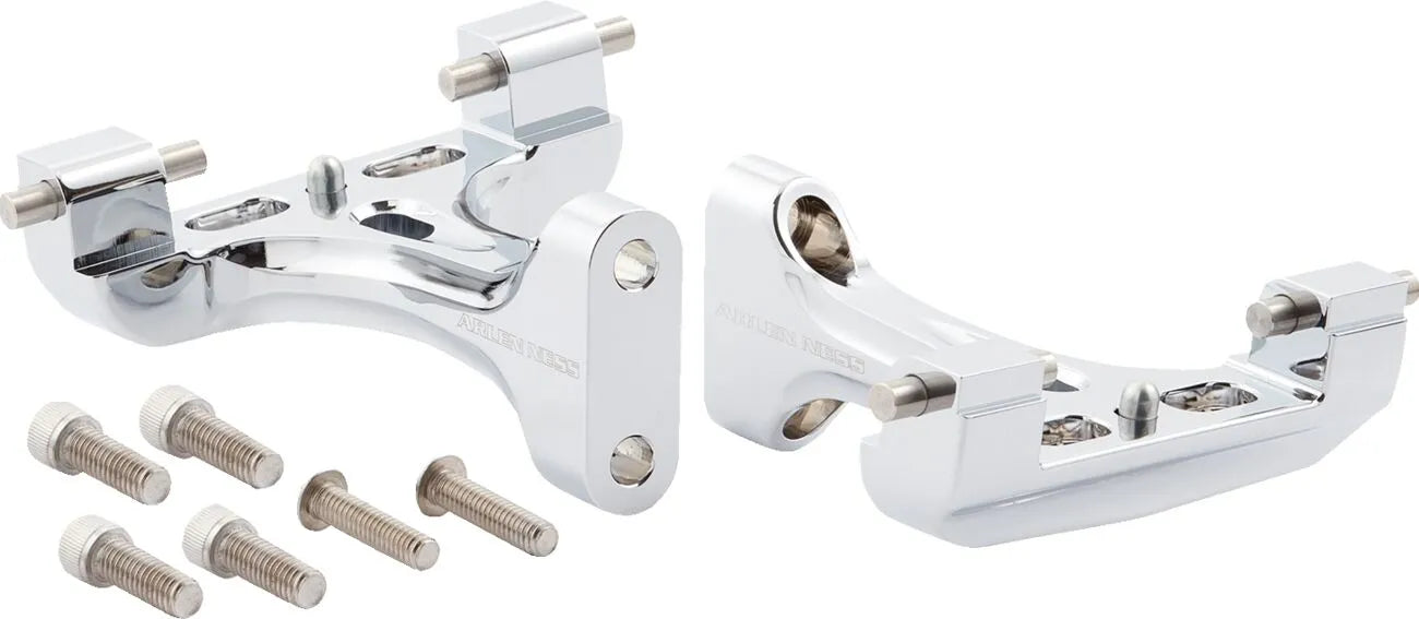 Arlen Ness Forged Passenger Floorboard Mounts Fotplattor & delar bild 3 PMMEDIA:2ae0d62b28034322