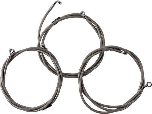 LA CHOPPERS Bromsrörsats för FL 08-10 bild 1 PMMEDIA:c6f2d781628faee3