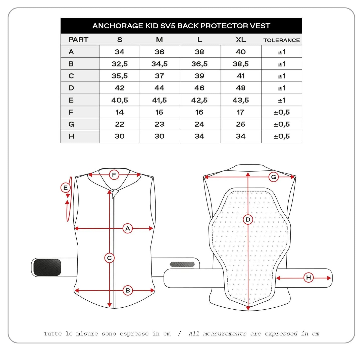 Ufo Kids Anchorage SV5 Back Protector Vest Ryggskydd bild 5 PMMEDIA:db4fa9d980593a27