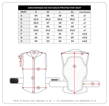 Ufo Kids Anchorage SV5 Back Protector Vest Ryggskydd bild 5 PMMEDIA:db4fa9d980593a27