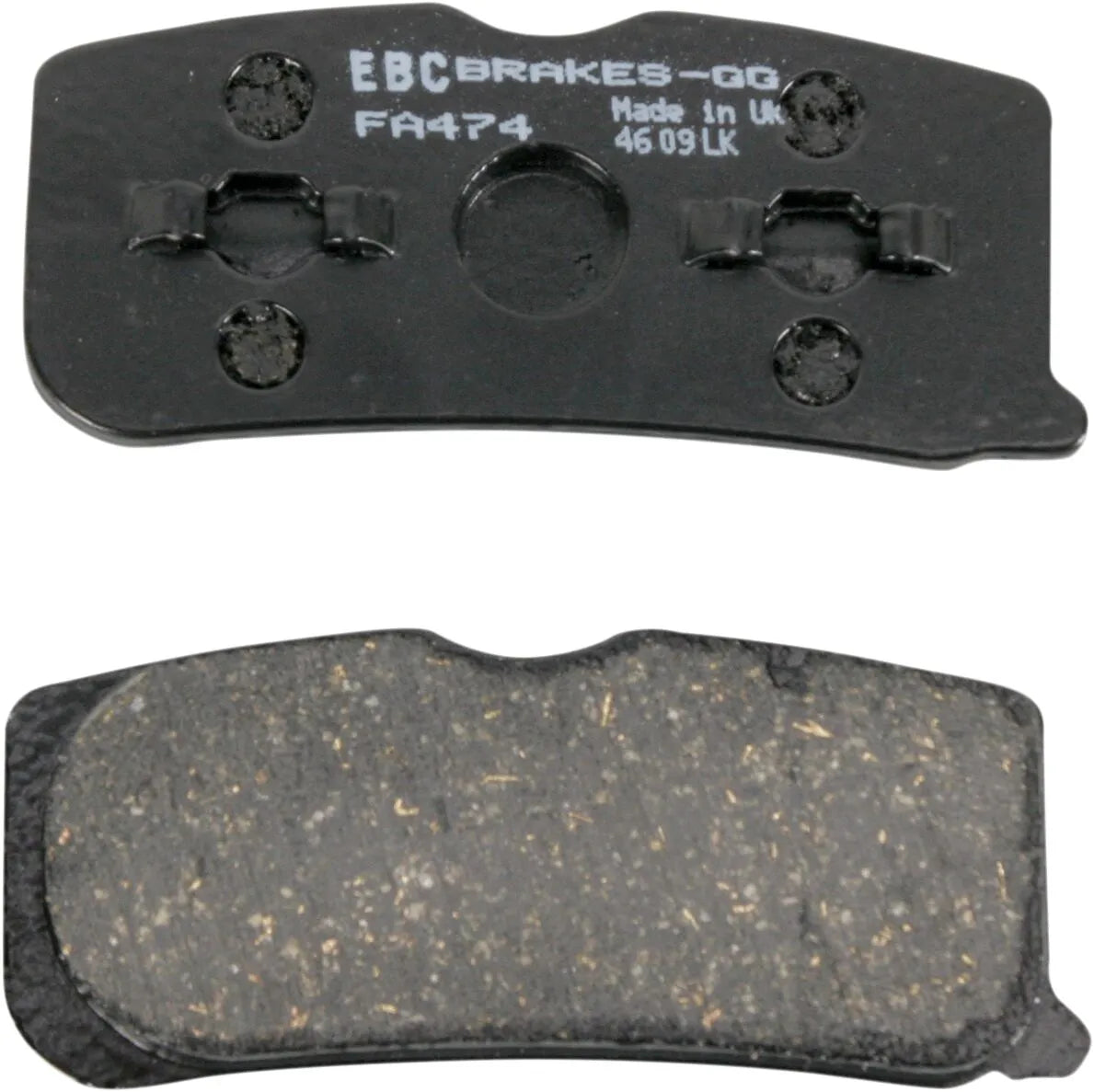 EBC Organic Base FA Bromsbelägg Fram bild 1 PMMEDIA:5443a28d19f4aba7