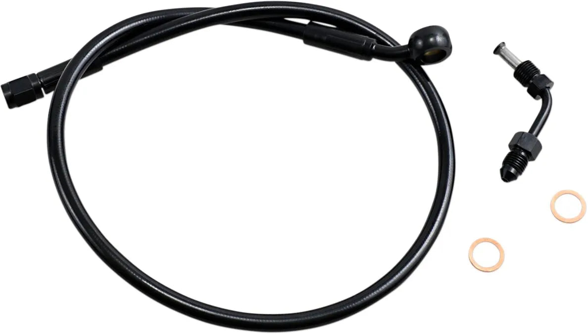 Magnum Shielding XR Upper Brake Line with Adapter Bromsslangar rostfritt stål bild 3 PMMEDIA:62ab90d4aa4e2593