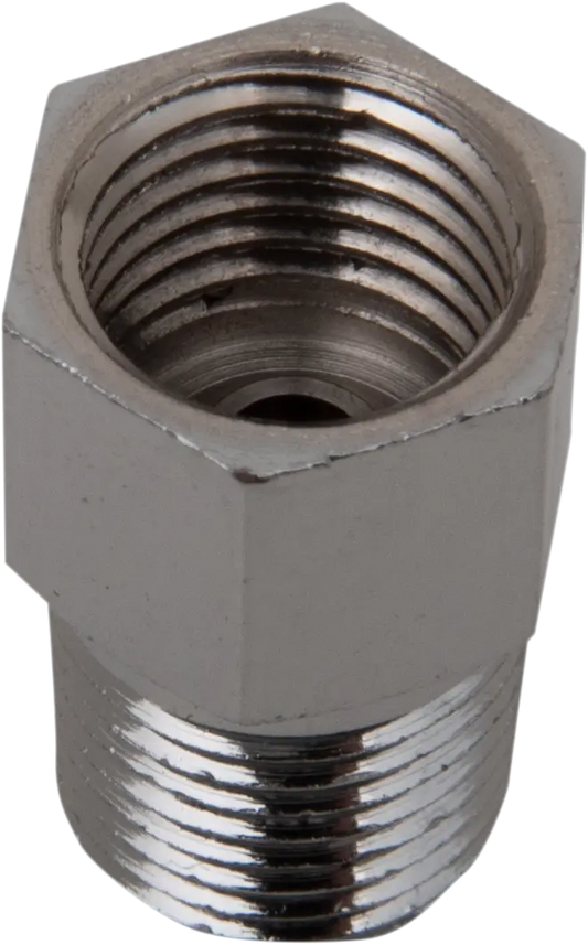 DRAG SPECIALTIES Adapter i kromat stål 1/8NPT till 3/8-24 bild 1 PMMEDIA:e7442c7b59f04711