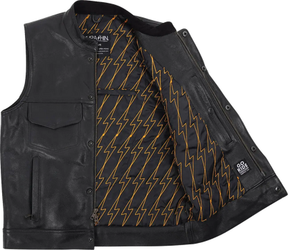 THRASHIN SUPPLY CO. Mulholland Läderväst Large bild 5 PMMEDIA:9b1cb38494fbca80