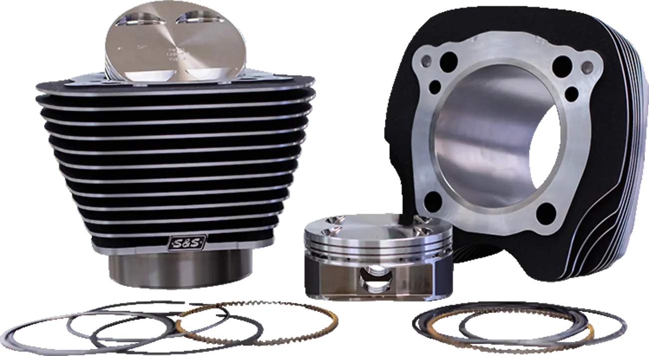 S&S CYCLE Big Bore Cylinder Kit 132 BK/HL M8 bild 1 PMMEDIA:1f7e6151cc060745