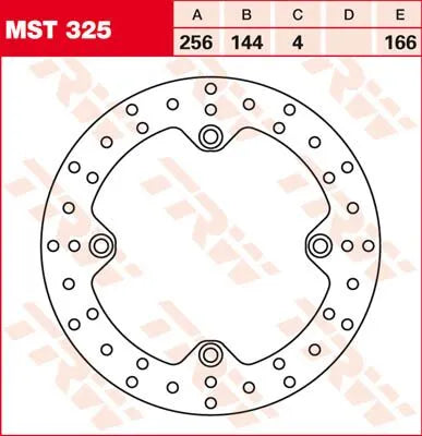 Trw Round Fixed Brake Rotor 250-299mm Bromsskivor street bild 3 PMMEDIA:0750006f1d714ee1