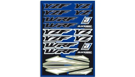 BLACKBIRD RACING Decal Logo Kit Yamaha bild 1 PMMEDIA:d625ef2cb0f7081f