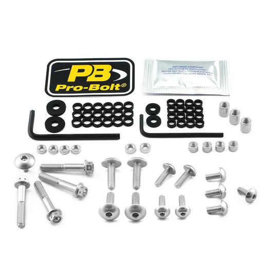 PRO BOLT Aluminium Fairing Bolt Kit för Suzuki bild 1 PMMEDIA:98f3a38dcb17a695