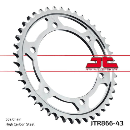 JT SPROCKETS Bakdrev Stål 43T bild 1 PMMEDIA:b866c9bf4116a2b0