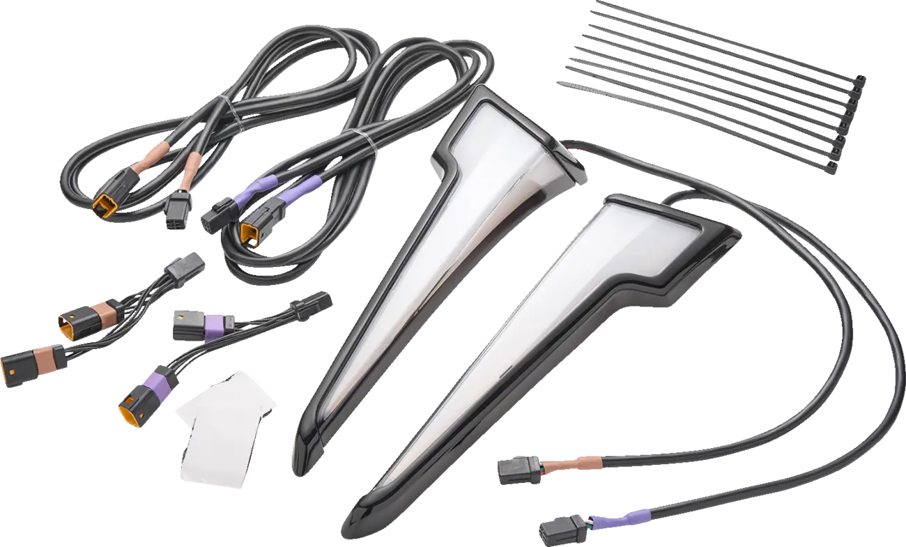 CIRO Quill™ LED Fairing Lights för Harley-Davidson bild 1 PMMEDIA:e372ba1fa69bd93b