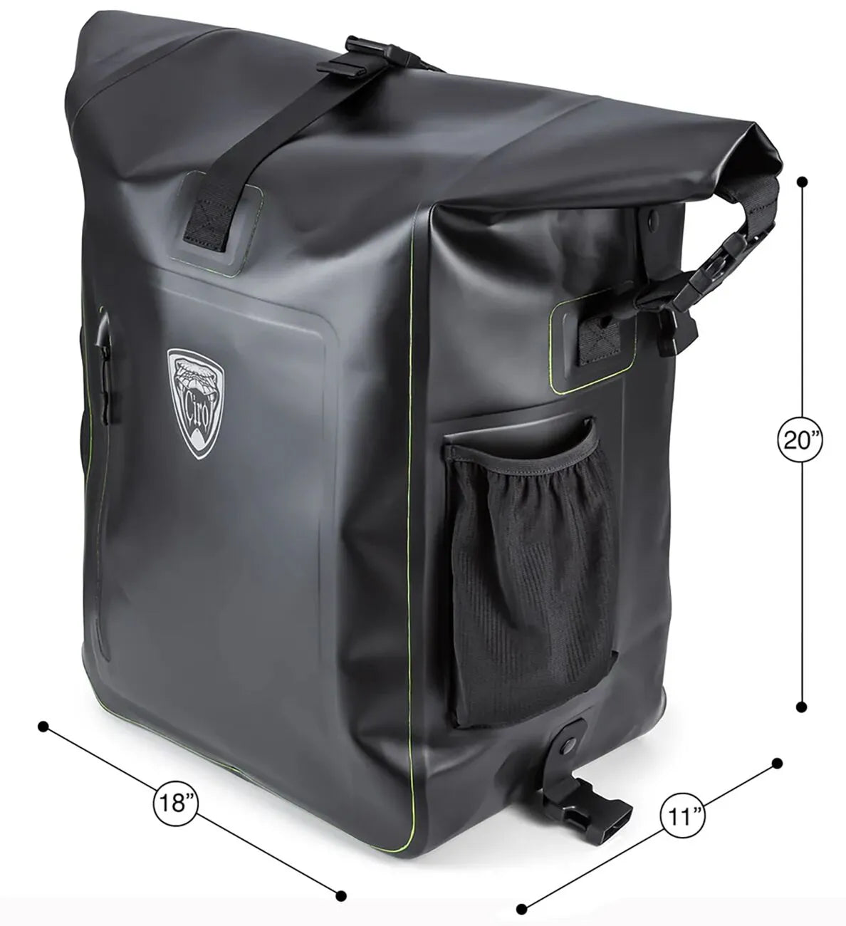 CIRO DRYFORCE® Vattentät Roll Top Väska 60L bild 4 PMMEDIA:1c76307df3ef64b9