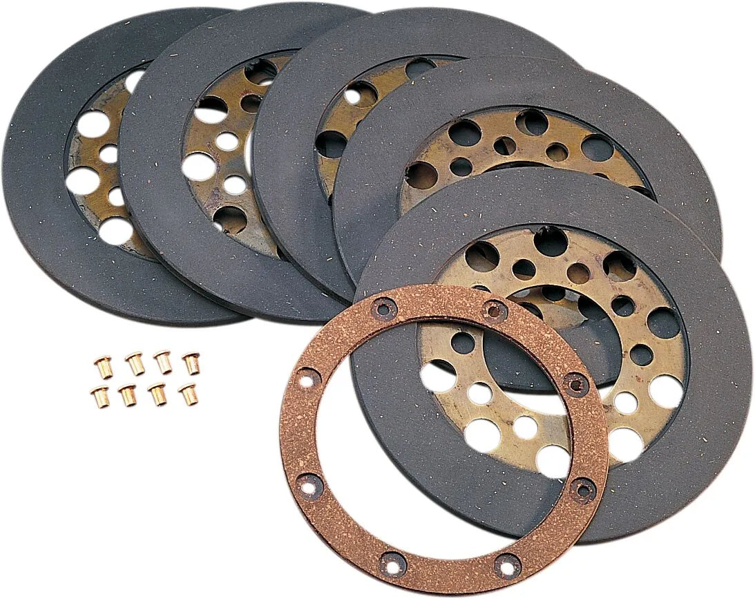DRAG SPECIALTIES Friktionsplattor Wet or Dry Kit bild 1 PMMEDIA:6ab5efa13708a03b