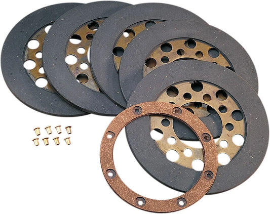 DRAG SPECIALTIES Friktionsplattor Wet or Dry Kit bild 1 PMMEDIA:6ab5efa13708a03b