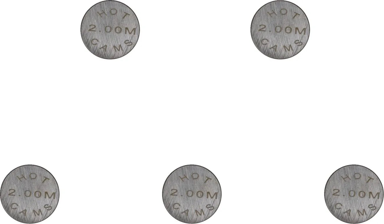 HOT CAMS Ventilshims 5-pack 13x2,00 mm bild 1 PMMEDIA:a70c64ec42c8137e
