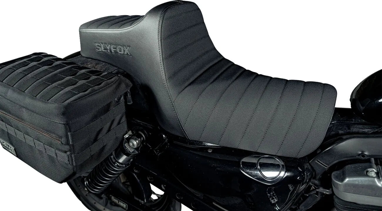 Slyfox High Noon Seat Sadlar Harley Sportster bild 18 PMMEDIA:54f415f39e4d1c11