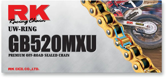 RK 520 MXU Drive Chain 118 länkar Gold bild 1 PMMEDIA:d088e7c3d5eb122f