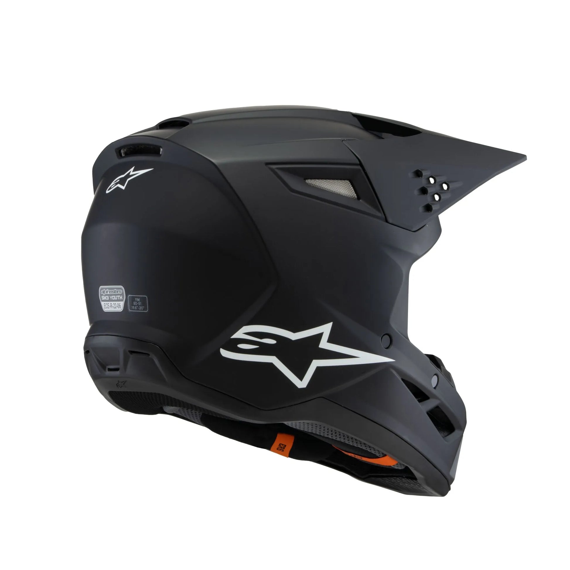 Alpinestars(Mx) Youth SM3 Solid Offroadhjälm integral barn bild 3 PMMEDIA:5c3adf0370fc0eda