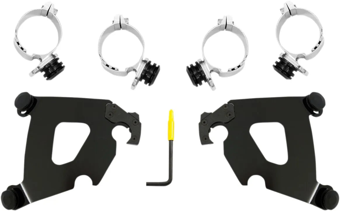 Memphis Shades Hd Batwing Fairing Trigger-Lock Mounting Kit Fästdelar & kit för vindrutor bild 14 PMMEDIA:b393bb746a852535