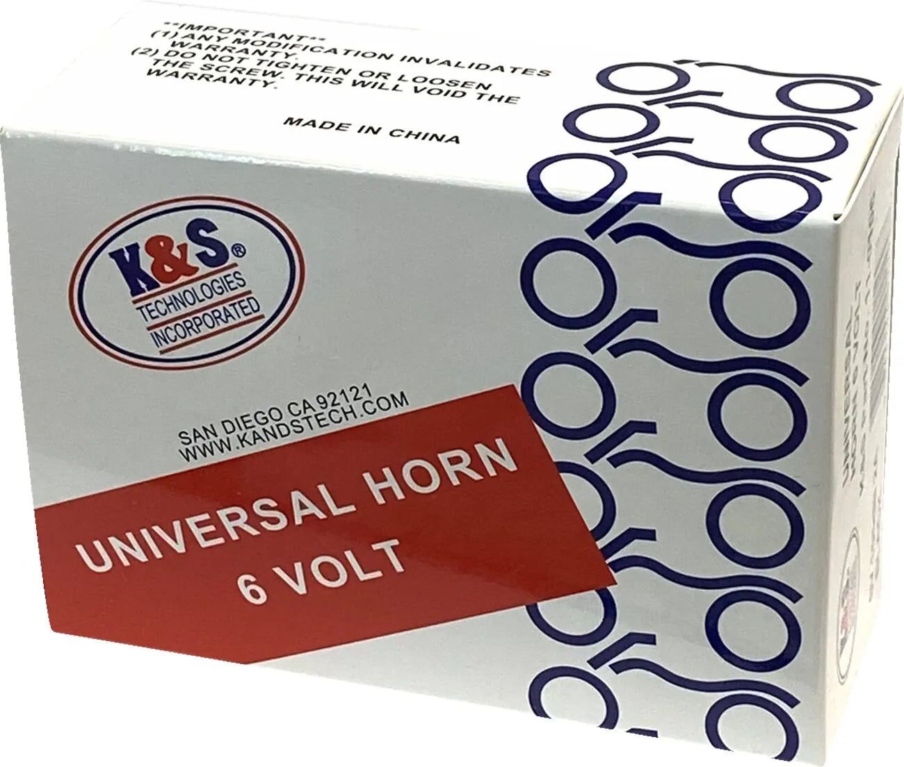 K&S TECHNOLOGIES Universal-signalhorn 6V svart 2,75" bild 2 PMMEDIA:f3e208fb94a30221
