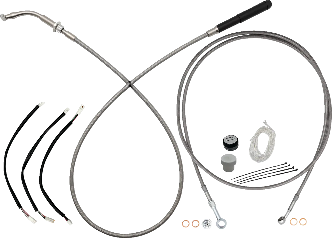 FAT BAGGERS INC. EZ Install Kit för 10" Ape Hanger bild 1 PMMEDIA:6b0886ea57b7a049