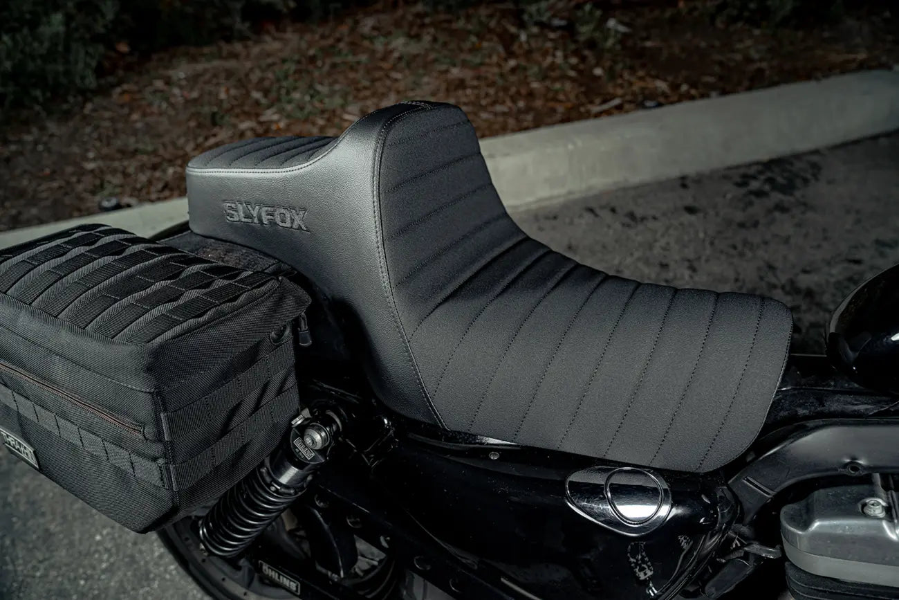 Slyfox High Noon Seat Sadlar Harley Sportster bild 19 PMMEDIA:8b32930822215f68