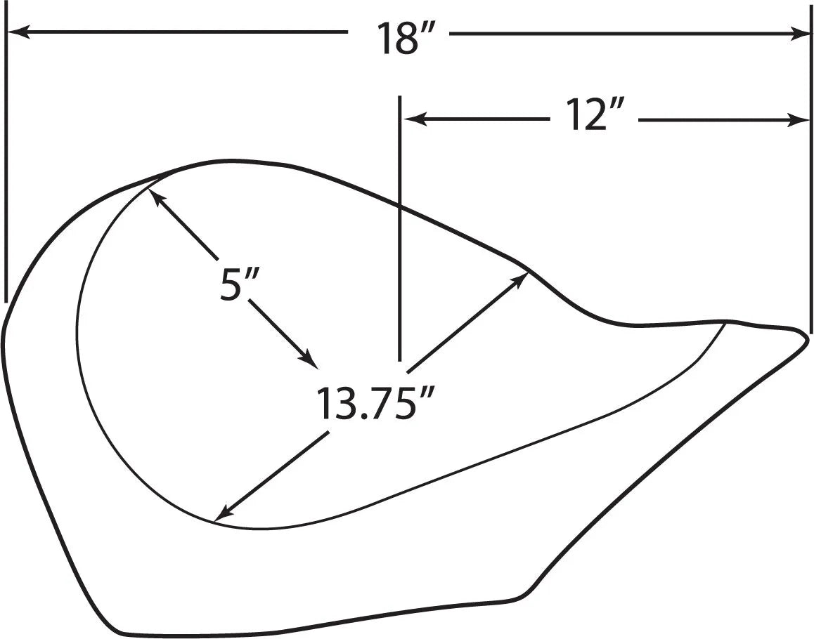 Drag Specialties Seats Low-Profile Solo Seat Övriga gatmotorcyklar bild 5 PMMEDIA:7f8afe377791e3fb