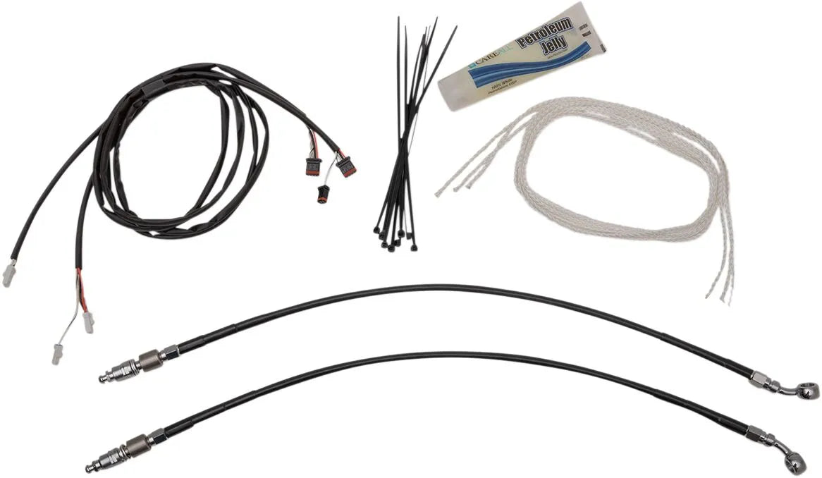 FAT BAGGERS INC. 1-1/4" EZ Install Rundstyrkit 16" FLHT/FLHX 14-20 Svart bild 6 PMMEDIA:99bf5bd8eb0f2869
