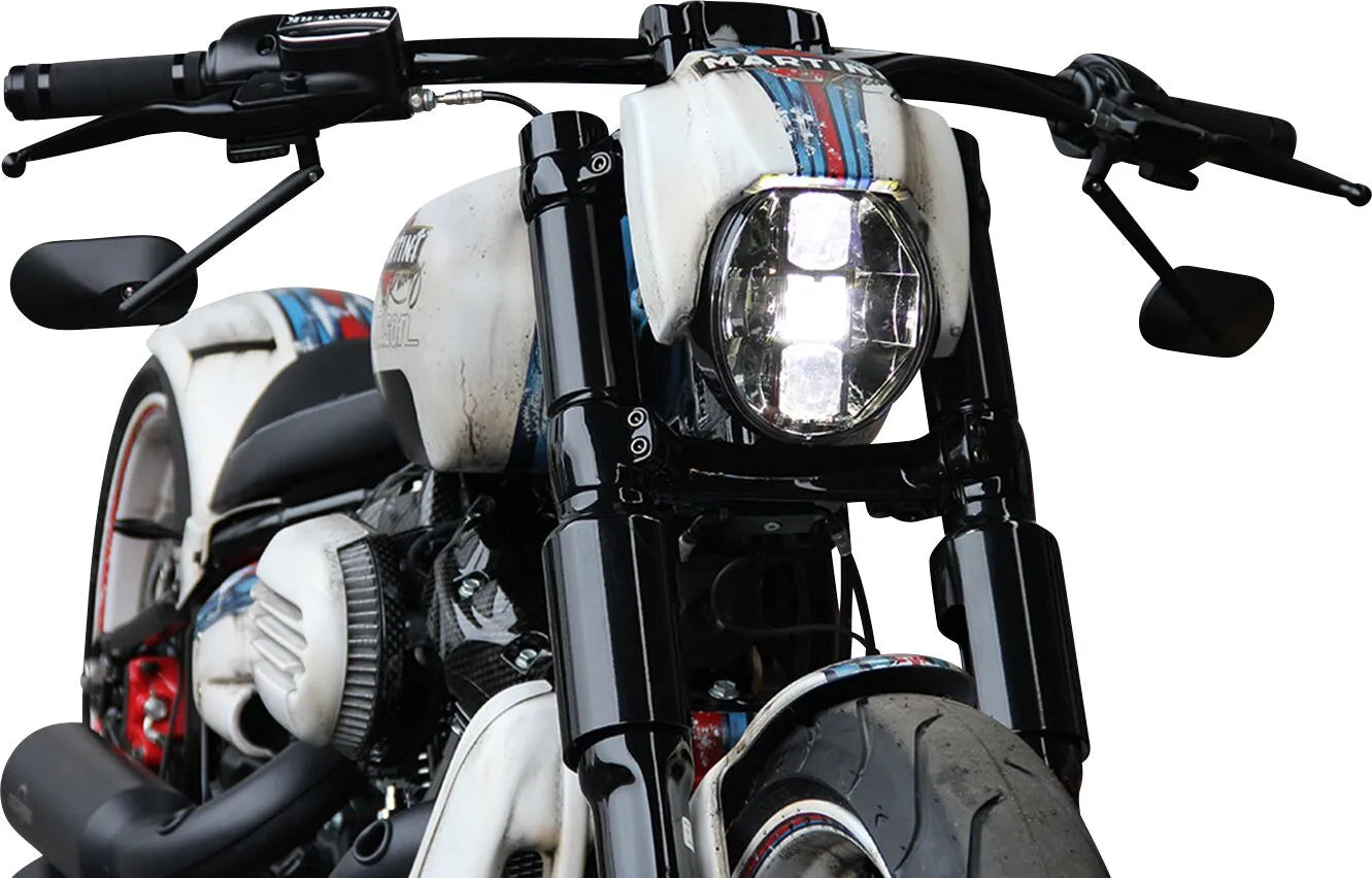 CULT WERK Headlight Mask V-Rod Raw bild 6 PMMEDIA:38a15bd650ee6256