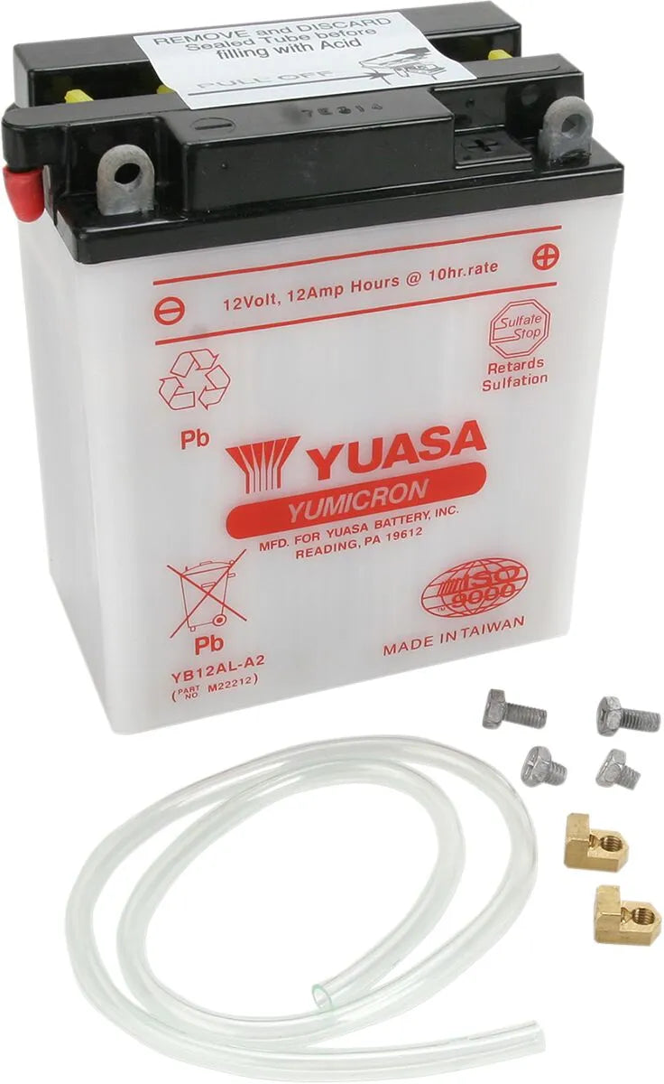 YUASA YB12AL-A2 Batteri för motorcykel bild 1 PMMEDIA:c6bfbec1a673197e