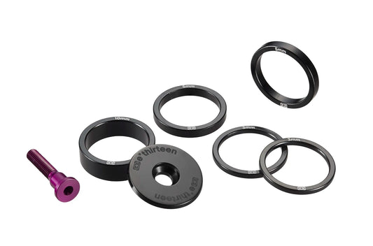 E*THIRTEEN Top Cap & Headset Spacer Kit lila bild 2 PMMEDIA:277600309042e2df
