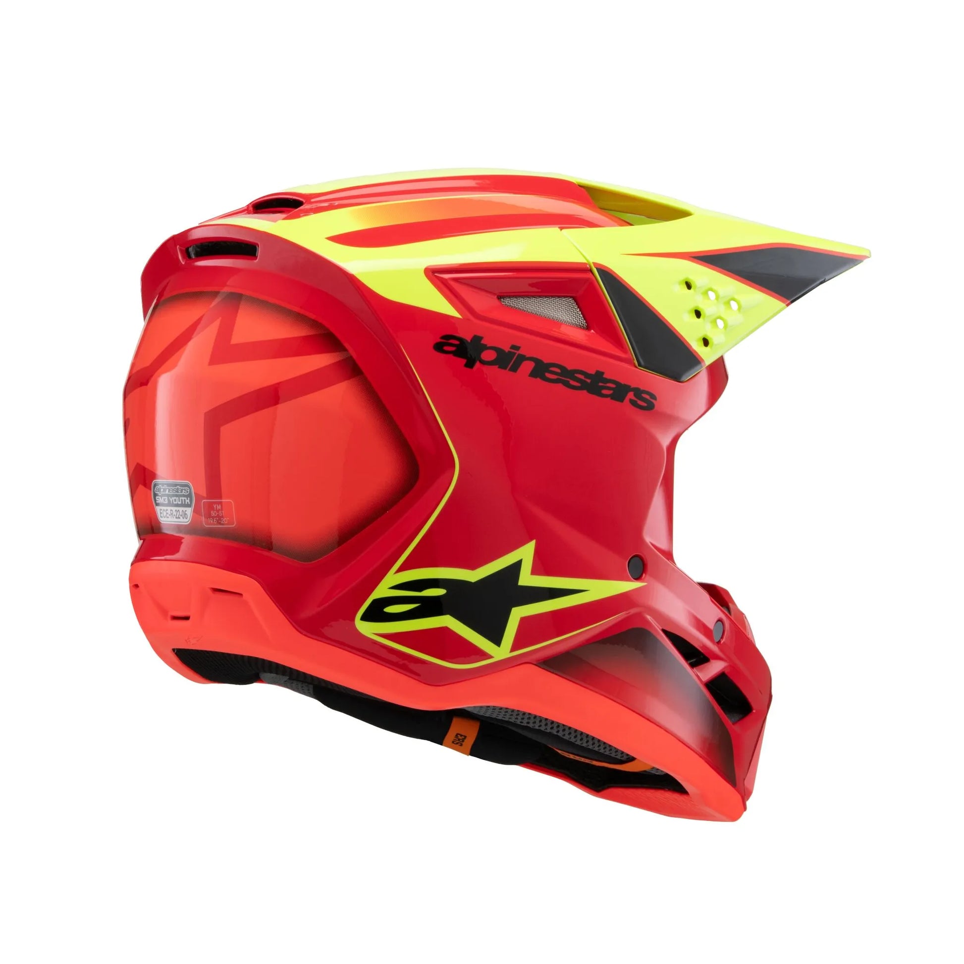 Alpinestars(Mx) Youth S-M3 Fray Offroadhjälm integral barn bild 6 PMMEDIA:ceeb51b33f86d697