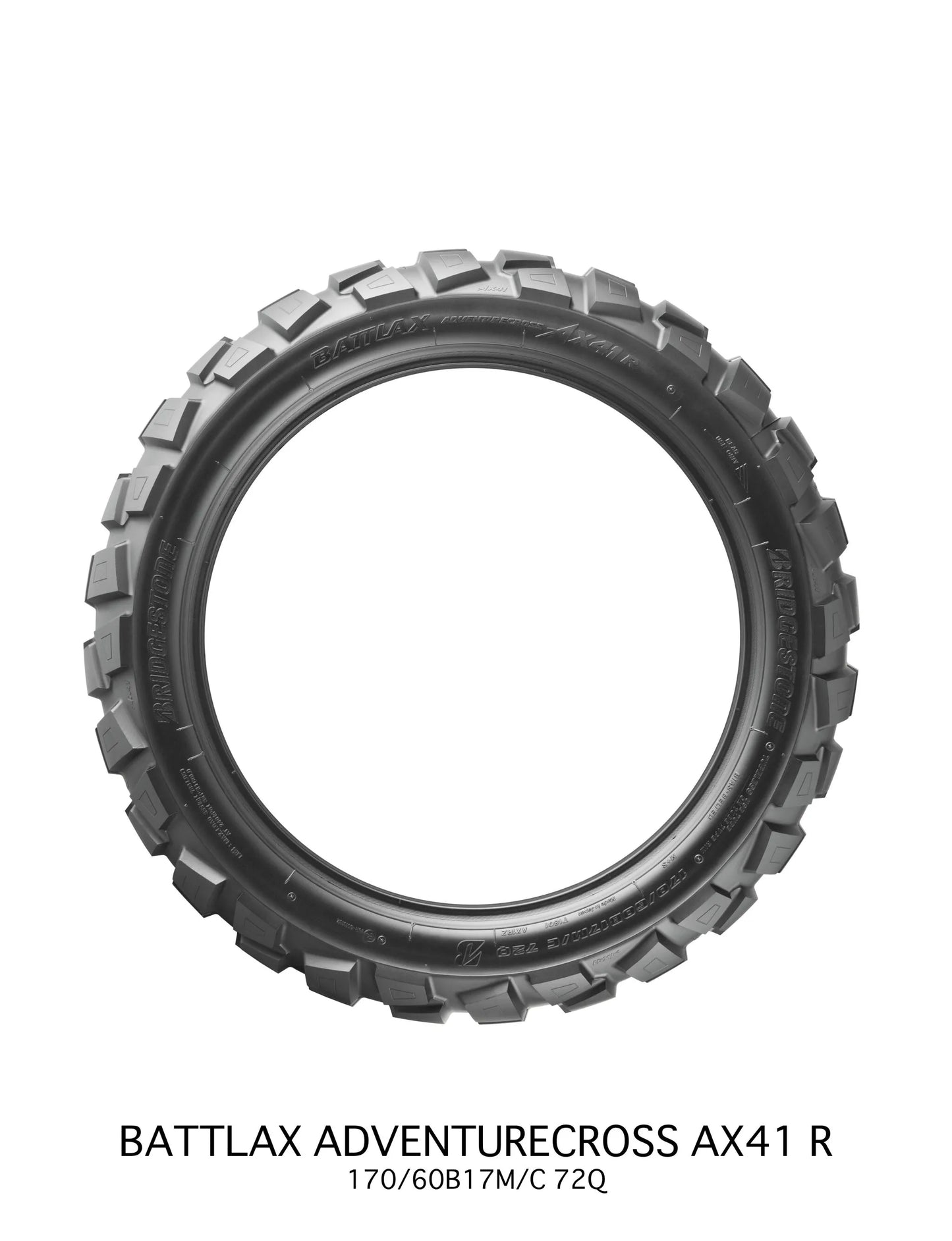 Bridgestone Battlax Adventurecross AX41 Dual sport däck bak bild 6 PMMEDIA:5bd1c5a2e240cd45