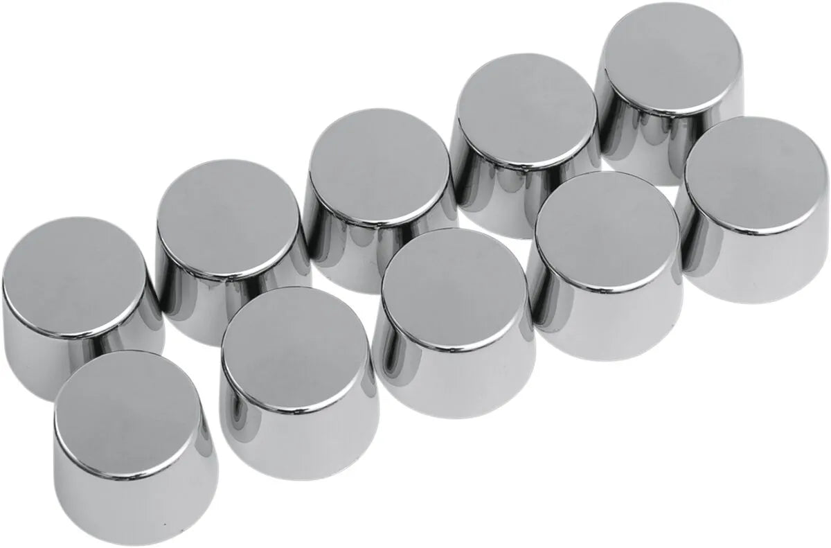 DRAG SPECIALTIES Bolt Covers 1/2" 10-Pack krom bild 1 PMMEDIA:a26b20d8d7fce055