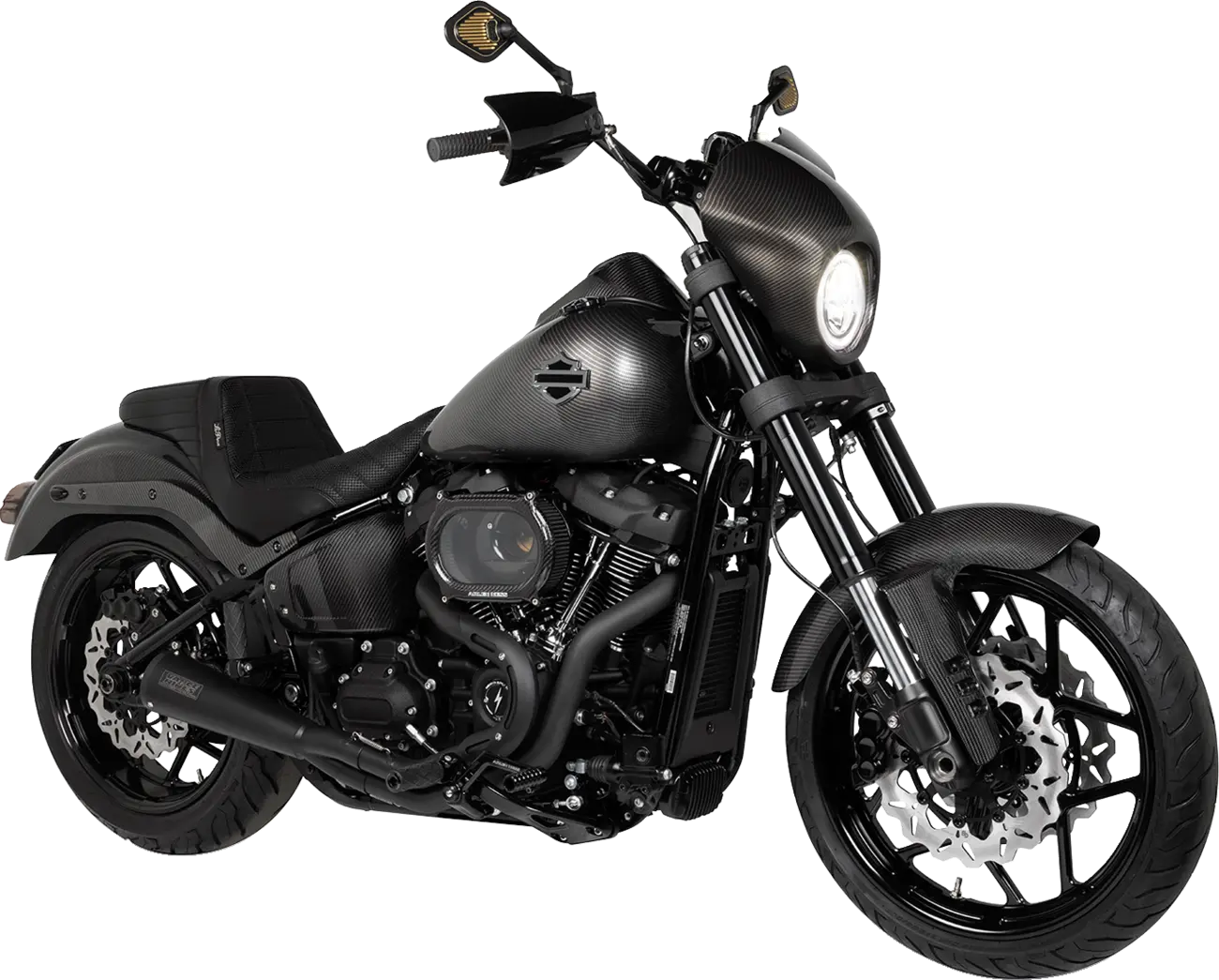 Vance Hines 2-into-1 Upsweep Exhaust System Kompletta avgassystem Harley bild 11 PMMEDIA:1fcb2c558ecfcb2c
