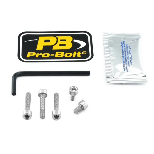 PRO BOLT Aluminium Bränslelock Kit Silver bild 1 PMMEDIA:a2c2b078e1c3a9c2